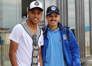 Pedro Rocha aproveita folga, e visita amigos em SC