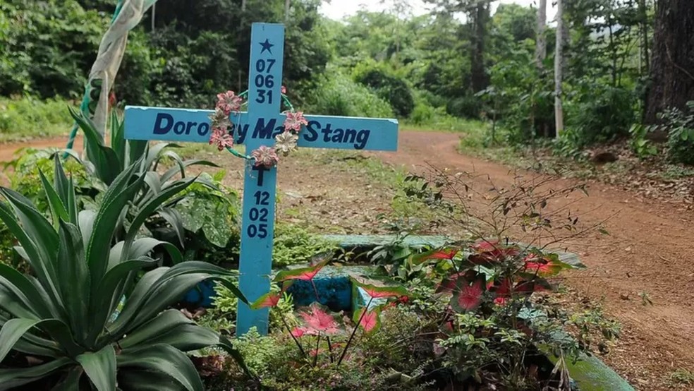 Missionária americana foi assassinada em 2005 por causa de conflitos agrários em Anapu — Foto: Tomaz Sila/Ag Brasil via BBC