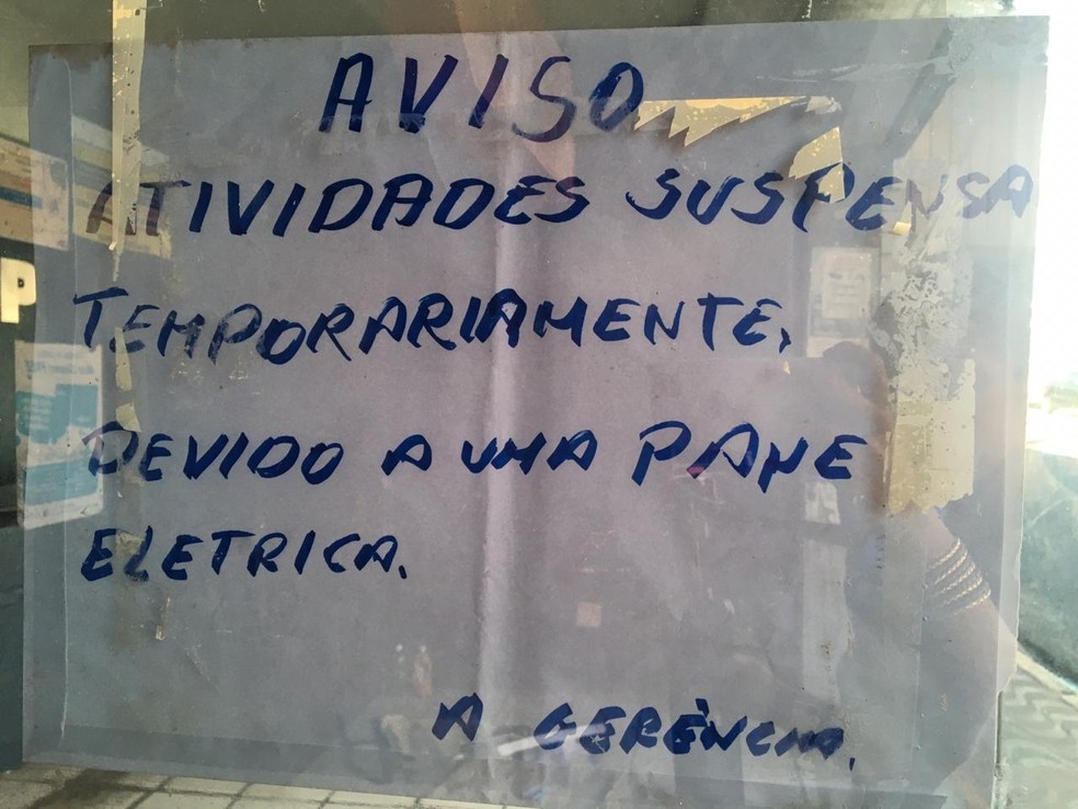 Pane elétrica suspende atendimentos na Central do Cidadão do Alecrim em  Natal | Rio Grande do Norte | G1