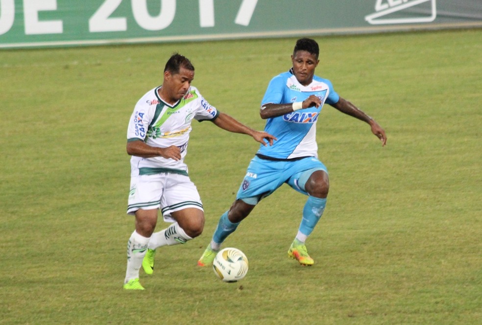 Marcos Aurélio marcou cinco gols pelo Luverdense na Série B deste ano, mas não evitou o rebaixamento do clube (Foto: Olímpio Vasconcelos)