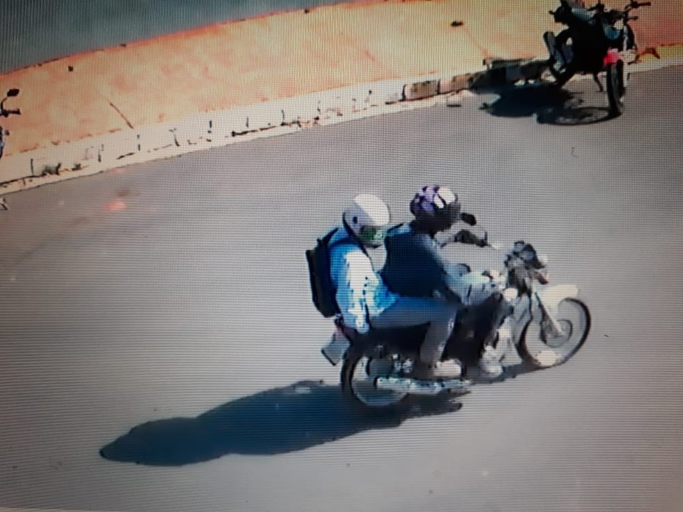 Imagens de cê — Foto: Câmeras de segurança/Reprodução