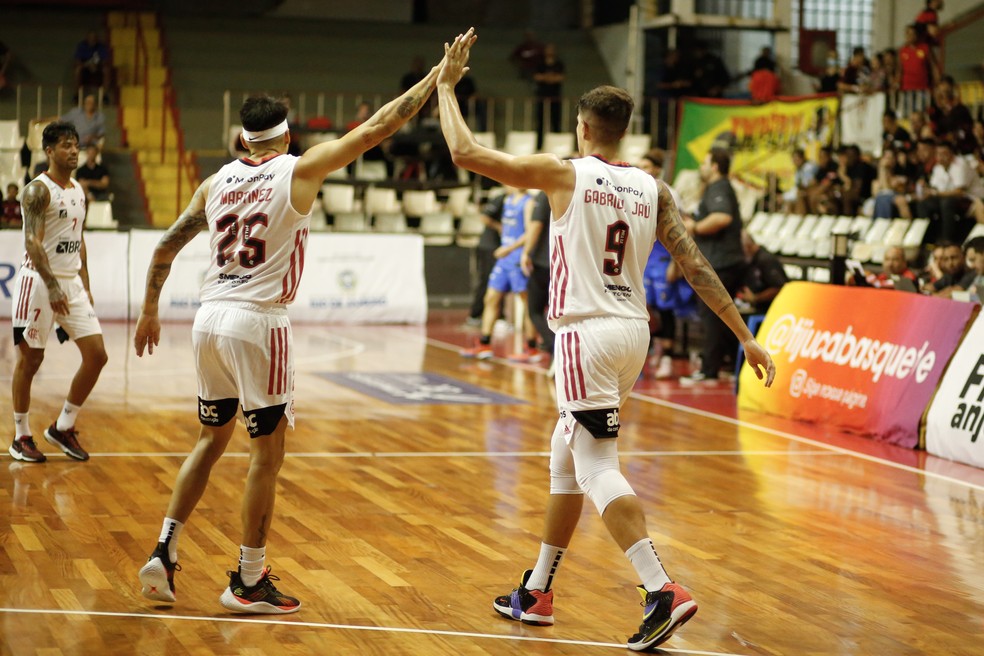 Flamengo vence o Rio Claro pelo NBB &mdash; Foto: Gilvan de Souza/Flamengo