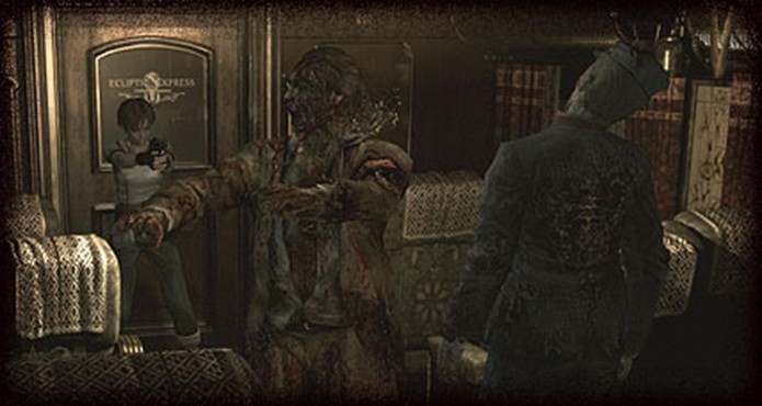 Resident Evil Zero HD Remaster: zumbis são fracos, mas podem ser perigosos se estiverem em grupo (Foto: Divulgação/Capcom)
