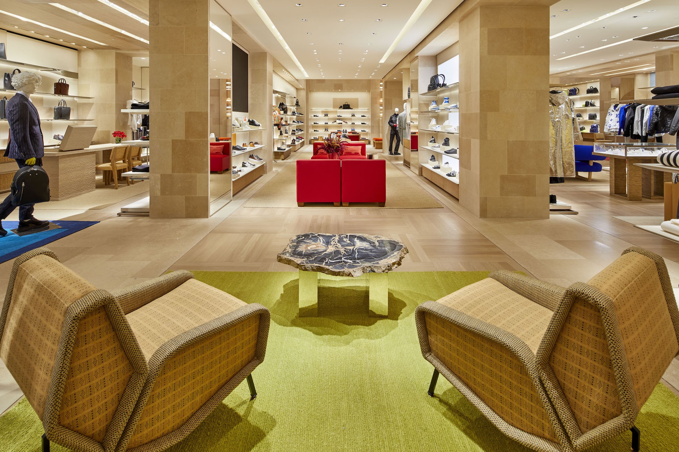 A nova loja da Louis Vuitton na Bond Street, em Londres (Foto: Divulgação)