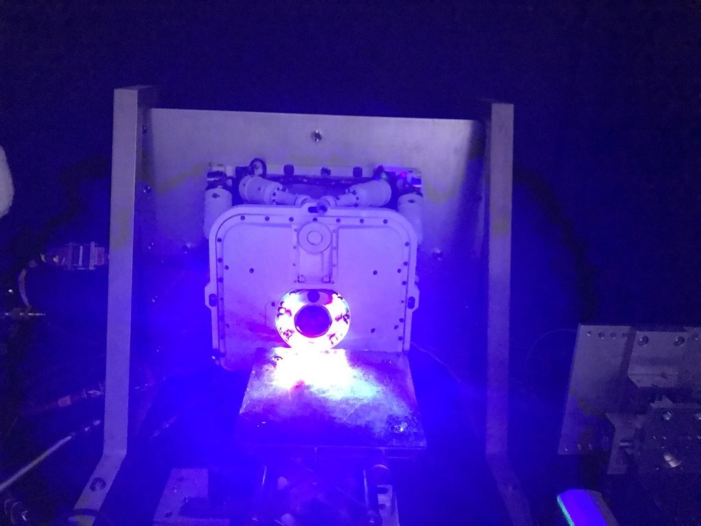 Com luz ultravioleta, o Pixl é um dos sete equipamentos a bordo do rover Perseverance da Nasa  (Foto: NASA/JPL-Caltech)