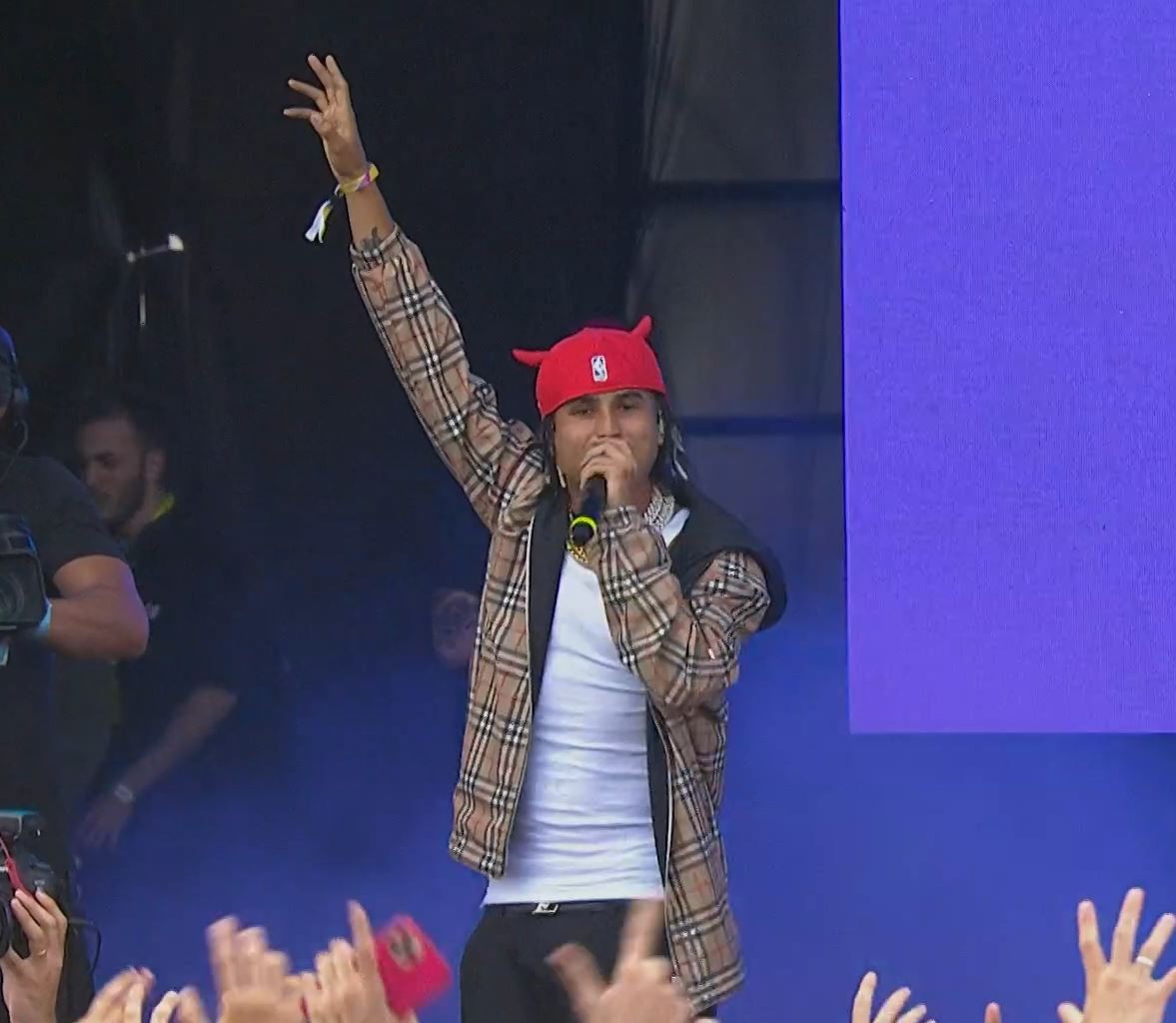 Matuê mostra no Lollapalooza a força do seu trap pop com o público novinho 