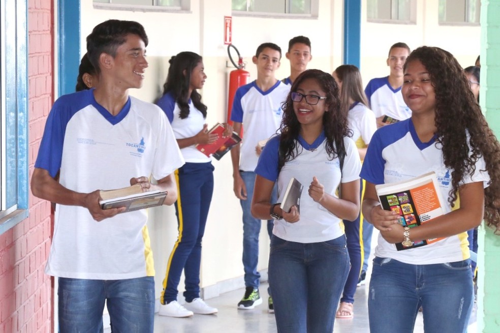 Ano letivo começa nas escolas estaduais do Tocantins — Foto: Márcio Vieira/Governo do Tocantins