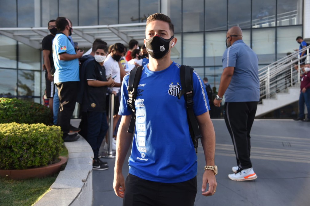 Jean Mota deixará o Santos em janeiro — Foto: Ivan Storti/Santos FC