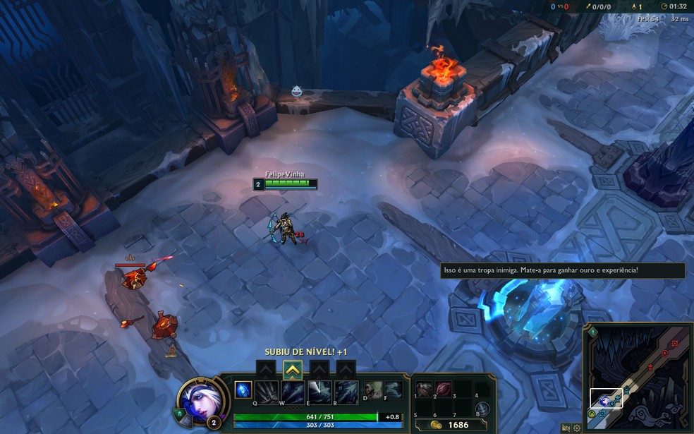 As tropas são uma parte importante da partida de League of Legends (Foto: Reprodução/Felipe Vinha)