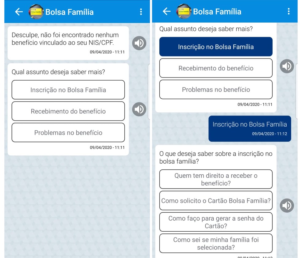 CAIXA Tem permite consultar informações sobre o Bolsa Família — Foto: Reprodução/Emanuel Reis