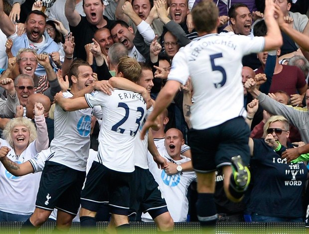 gol Tottenham x chelsea (Foto: Reuters)