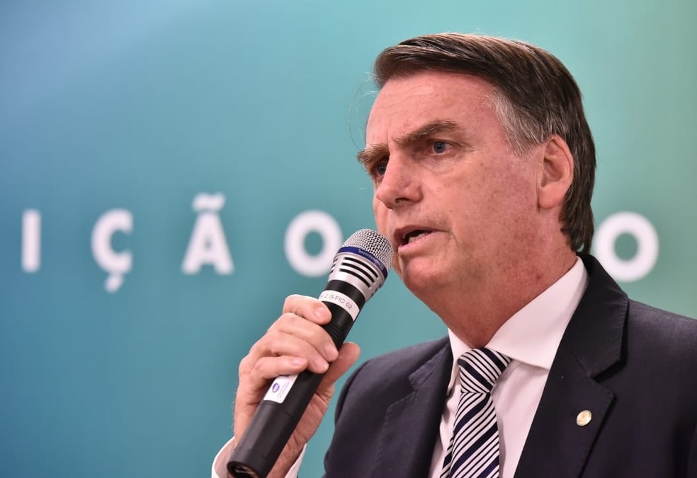 O presidente eleito Jair Bolsonaro — Foto: Rafael Carvalho/Governo de Transição