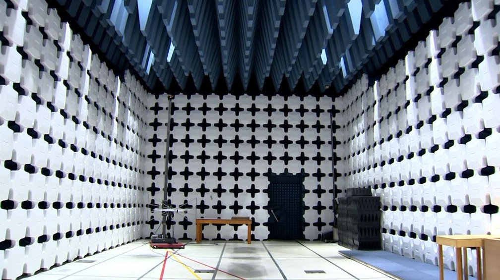 Sala do Complexo Laboratorial de Conectividade, onde são realizados testes com o 5G em Campinas — Foto: Reprodução/EPTV