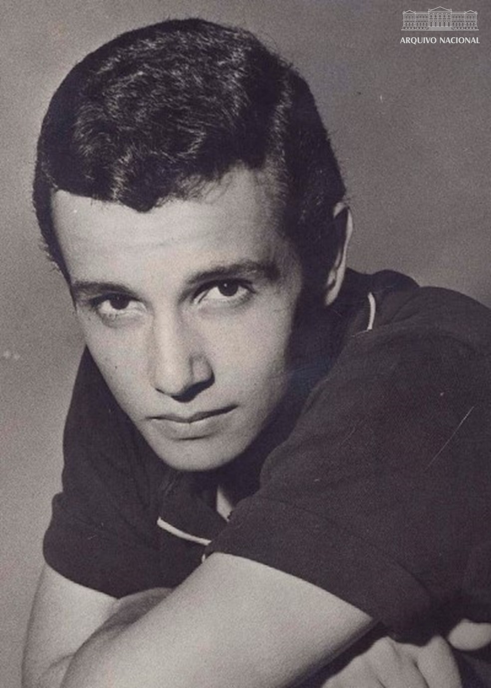 Roberto Carlos em foto de 1961. â€” Foto: Arquivo Nacional