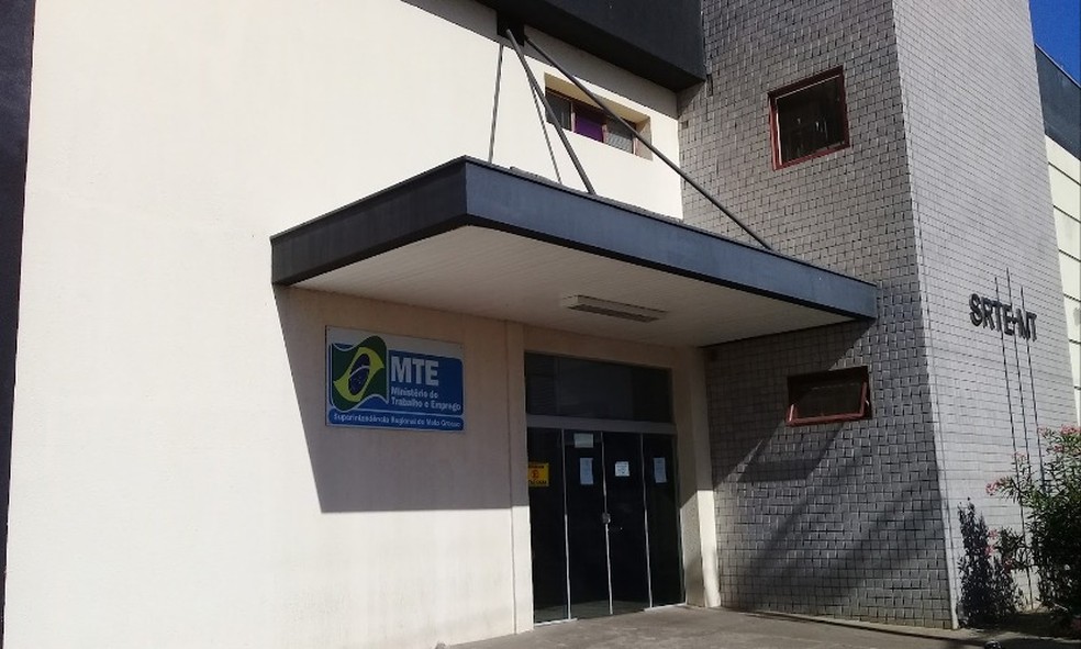 Ministério do Trabalho e Emprego de Mato Grosso (MTE/MT) — Foto: Divulgação