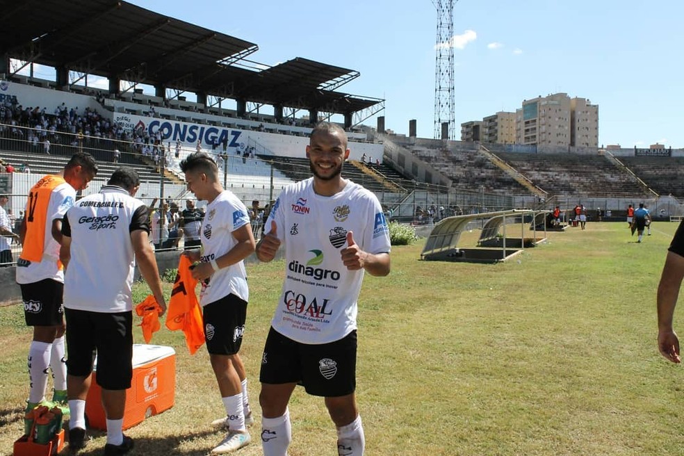 Gleyson Ã© o artilheiro do LeÃ£o com sete gols (Foto: Rafael Alves/DivulgaÃ§Ã£o/Comercial)