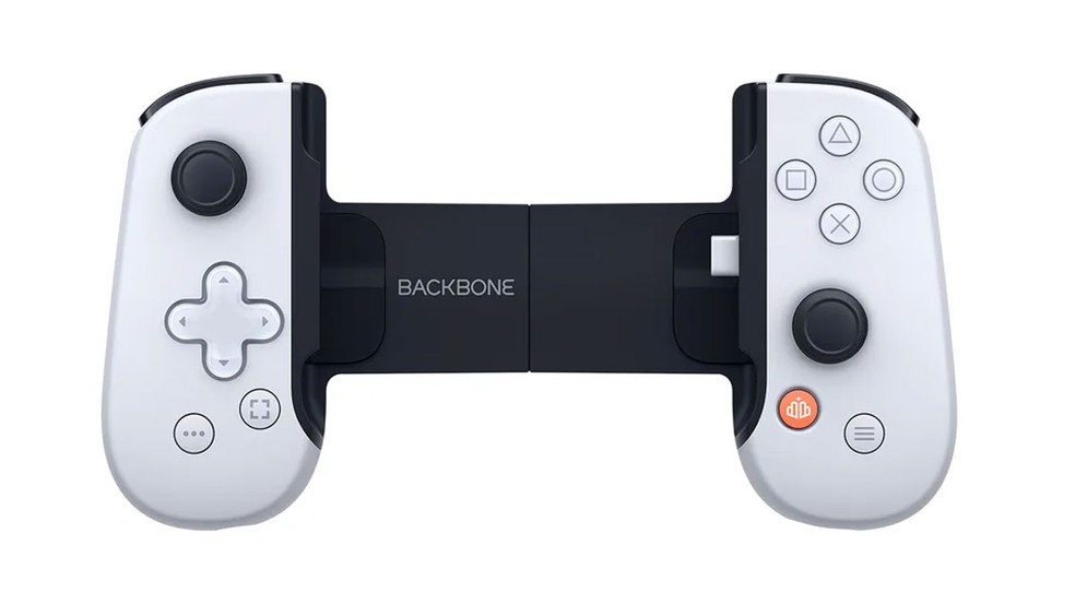 O Backbone One - PlayStation Edition se conecta ao seu smartphone Android pela porta USB-C e não precisa ser carregado — Foto: Reprodução/PlayStation Blog