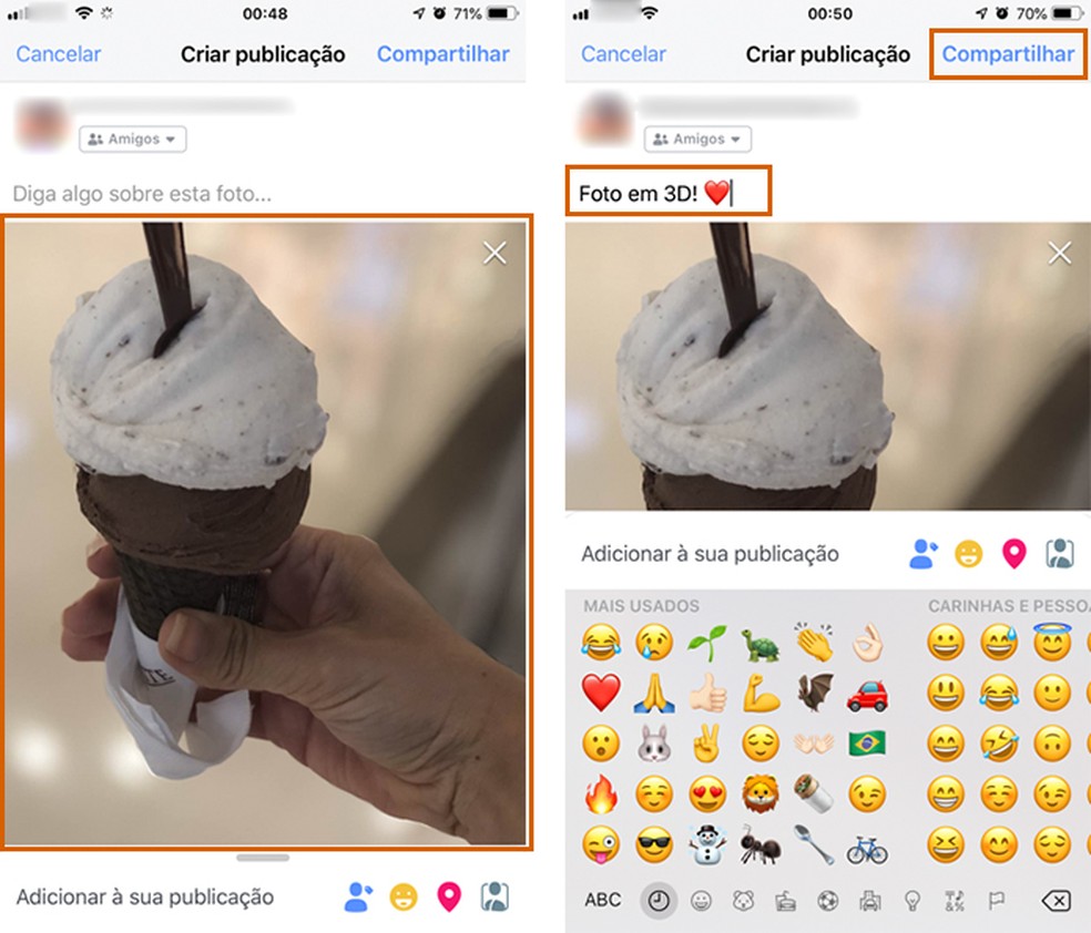 Como colocar foto 3D no Facebook Redes sociais TechTudo