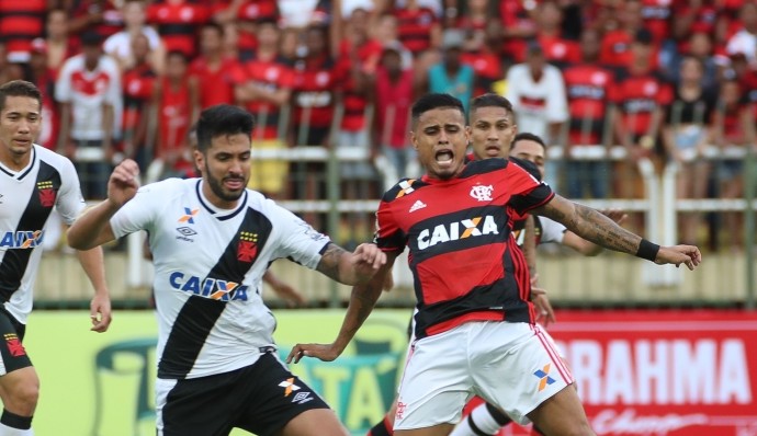 Flamengo e Vasco jogaram a semi do primeiro turno: Fla venceu por 1 a 0  (Foto: Gilvan de Souza)