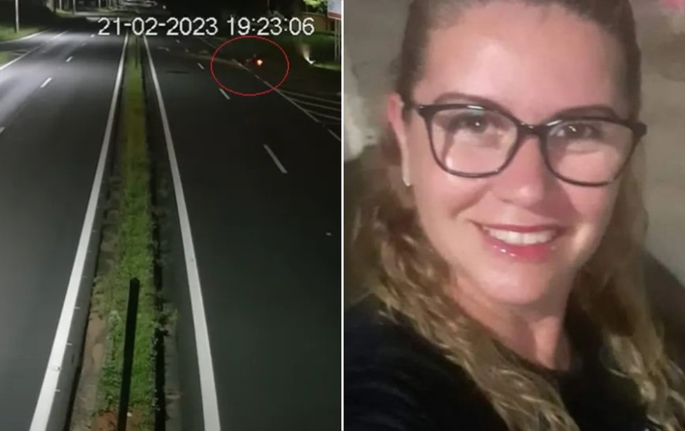 Acidente que matou Edmara Alexandre Santos, de 47 anos, ocorreu em rodovia de Garça (SP), em 21 de fevereiro — Foto: Arquivo pessoal
