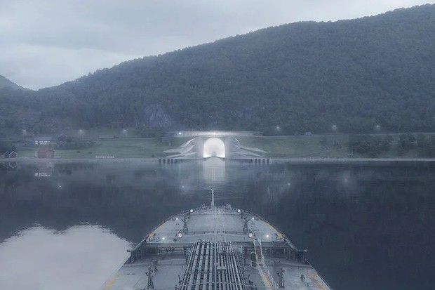 Primeiro túnel para navios do mundo será construído na Noruega (Foto: Divulgação)