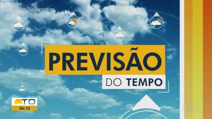 Confira como fica a previsão do tempo para o Tocantes nesta quinta (23)