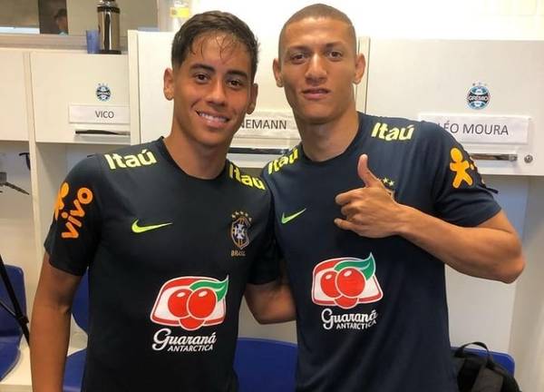 Jovem promessa do Ituano, destaque na base, treina com seleção brasileira de futebol.