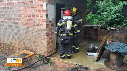 Em Paraíso, incêndio é registrado em casa; ninguém ficou ferido
