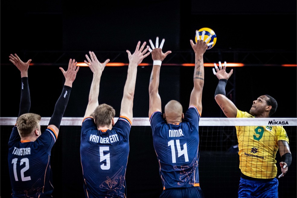 Brasil Segura Reacao Da Holanda E Vence A Sexta Na Liga Das Nacoes Masculina