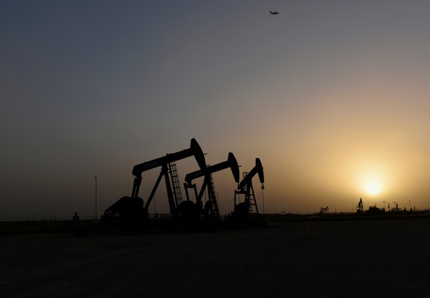 Produção de petróleo em Midland, no Texas  (Foto: REUTERS/Nick Oxford)