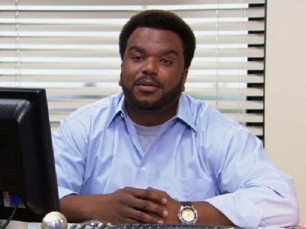 Craig Robinson em cena da série The Office (Foto: Reprodução)