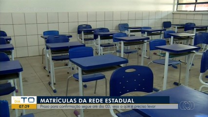 Prazo para confirmação de matrícula na rede estadual segue até dia 03 de janeiro