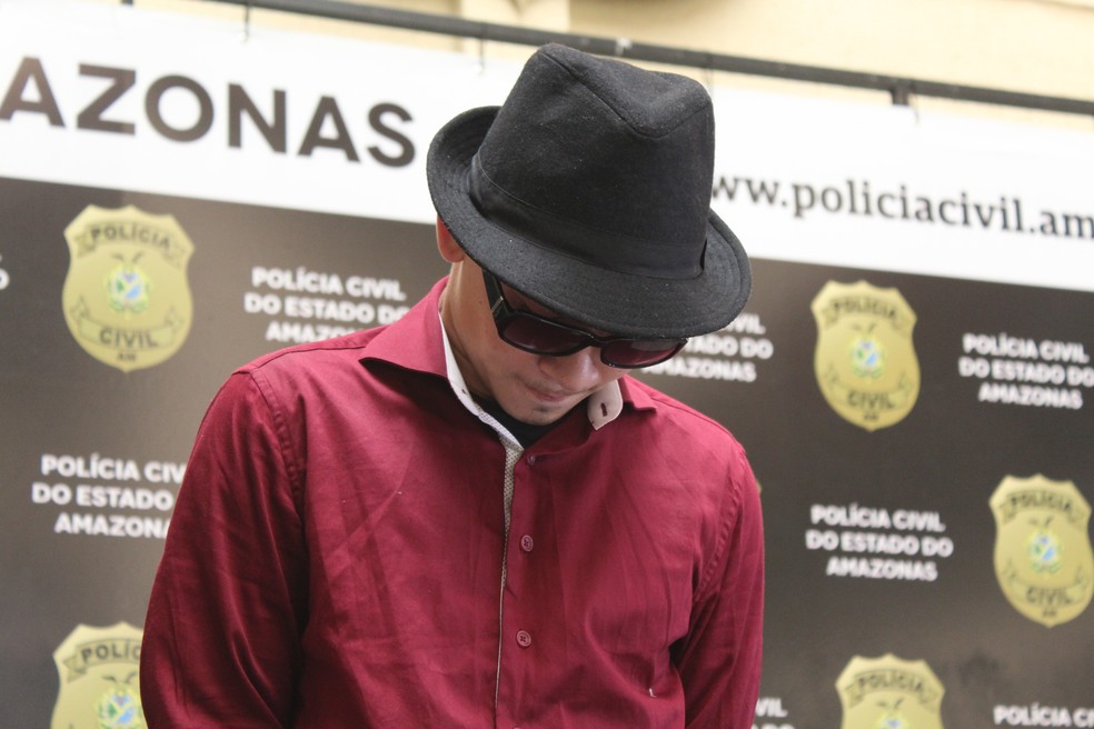 Ãngelo Ricardo usou roupas da vÃ­tima para fugir do local do crime â Foto: Patrick Marques/G1 AM