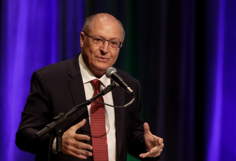 O vice-presidente Geraldo Alckmin participa de seminário do BNDES