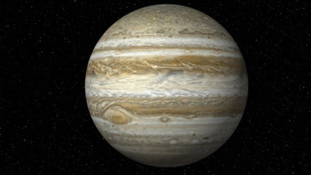 BBC -  Por vários anos, pensou-se que Júpiter era responsável pela existência da lacuna (Foto: Getty Images via BBC News)