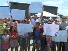 Moradores fazem protesto no Sertão da PB por abastecimento de água