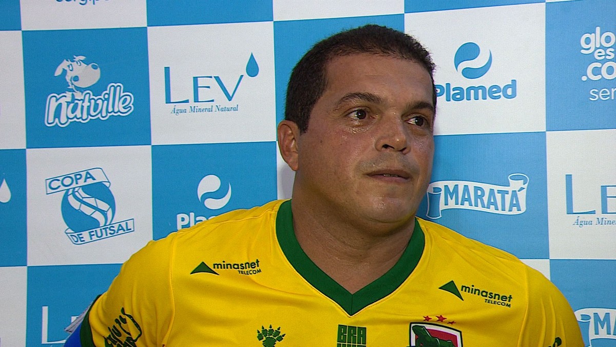 Rogério anuncia que vai se aposentar após Copa TV Sergipe copa tv sergipe de futsal ge