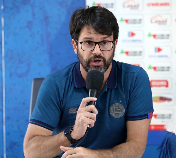 Guilherme Bellintani, presidente do Bahia — Foto: Felipe Oliveira/EC Bahia