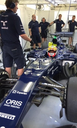 O desempenho de Felipe Nasr no Bahrein rendeu um elogio da Williams: 'Bom trabalho' (Foto: Divulgação)