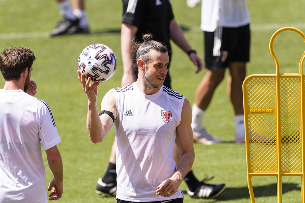 Gareth Bale segue sendo o grande astro do País de Gales — Foto: Getty Images