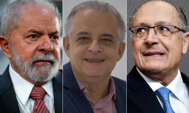 Lula, Márcio França e Geraldo Alckmin