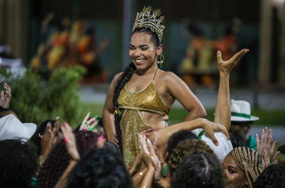 Maria Mariá é a nova rainha de bateria da Imperatriz Leopoldinense — Foto: Divulgação/ Imperatriz Leopoldinense