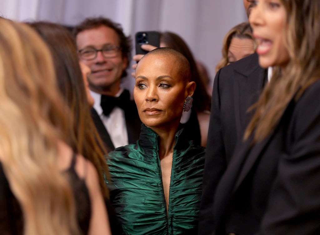 HOLLYWOOD, CALIFORNIA - MARCH 27: Jada Pinkett Smith attends the 94th Annual Academy Awards at Hollywood and Highland on March 27, 2022 in Hollywood, California. (Photo by Mike Coppola/Getty Images) (Foto: Getty Images)