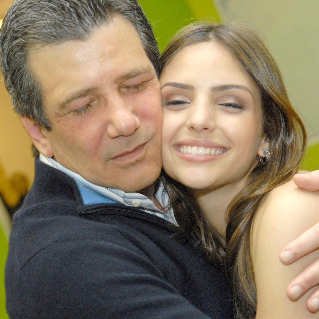 Carol Celico com o pai, Celso Celico (Foto: Reprodução/Instagram)
