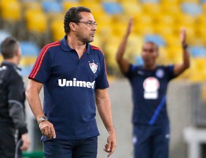 Luxemburgo jogo Fluminense contra o Bahia (Foto: Ivo Gonzalez / Agencia O Globo)