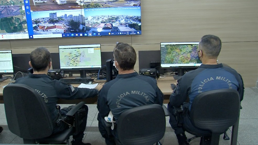  Controle Operacional, que ficará na sede do Comando Geral da PM — Foto: Reprodução/TV Morena