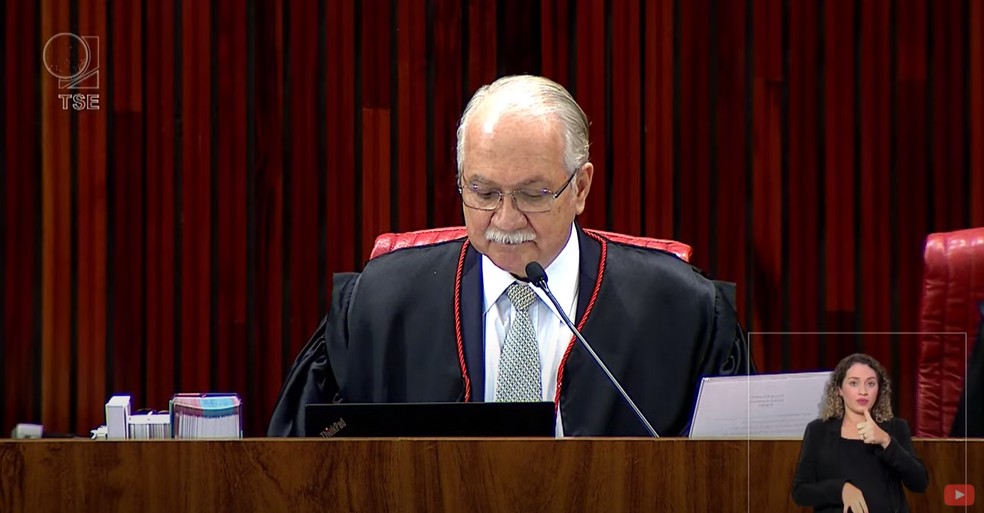 Presidente do Tribunal Superior Eleitoral (TSE), ministro Edson Fachin — Foto: TSE/Youtube/Reprodução