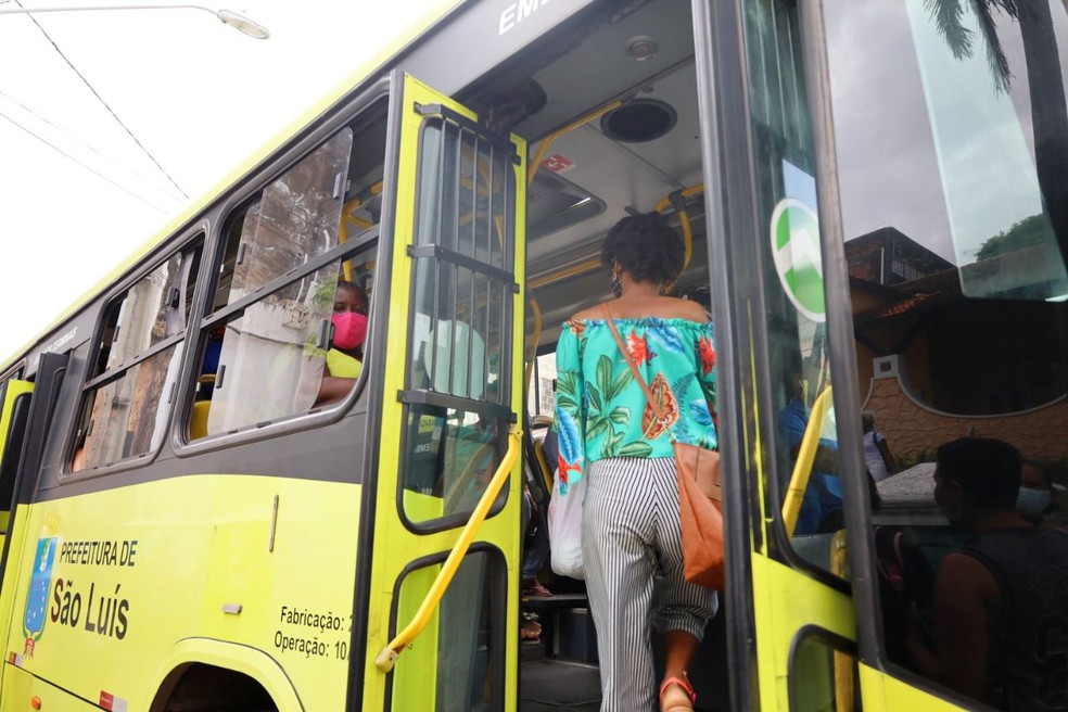 População terá passagem gratuita no transporte público de São Luís, no domingo de eleições — Foto: Matheus Soares/Grupo Mirante