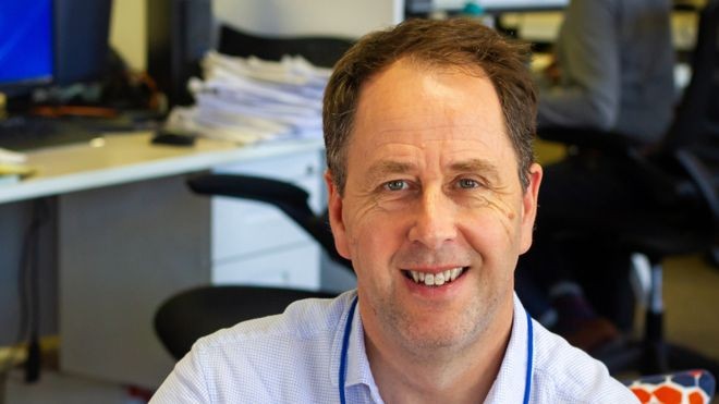 BBC: Andrew Rickman hoje dirige a empresa Rockley Photonics, especializada em projetar e produzir chips ópticos de computador. (Foto: MIGUEL SOLTERO VIA BBC)