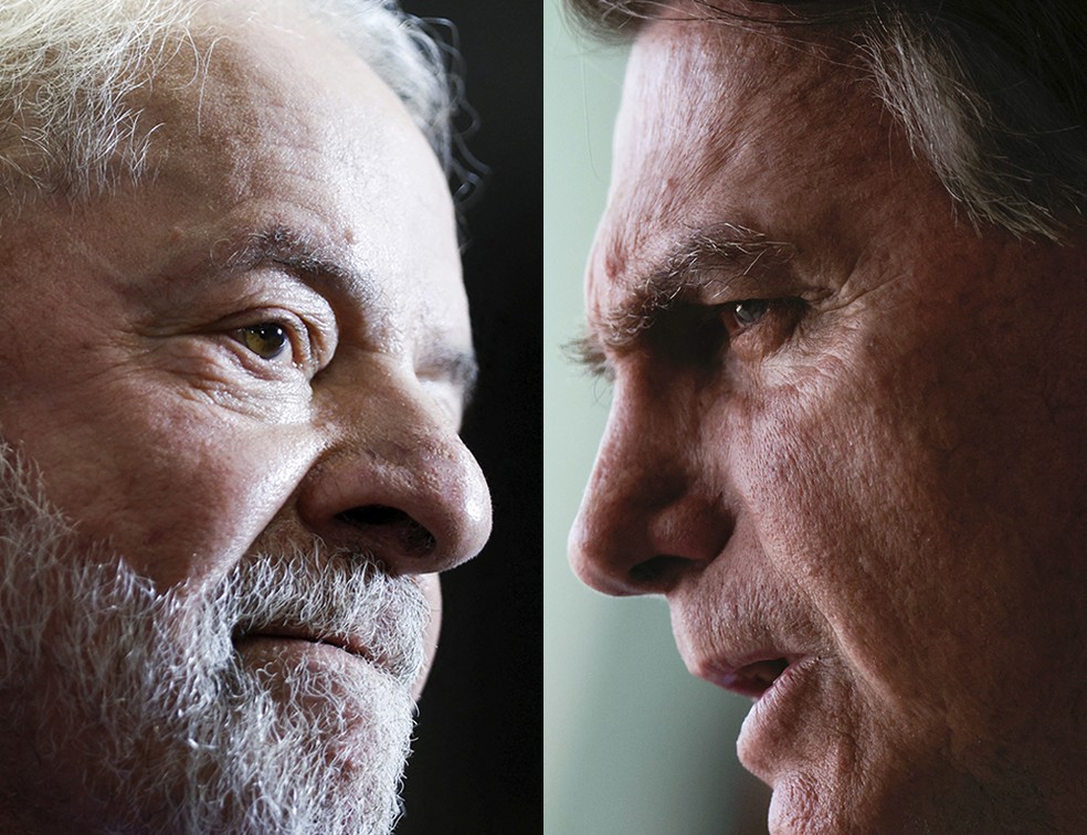 Lula e Bolsonaro — Foto: REUTERS/Adriano Machado e Amanda Perobelli